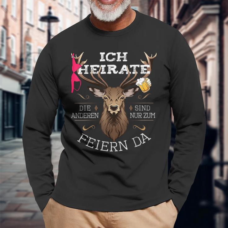 Jga Groom Polterer Stag Night Langarmshirts Geschenke für alte Männer