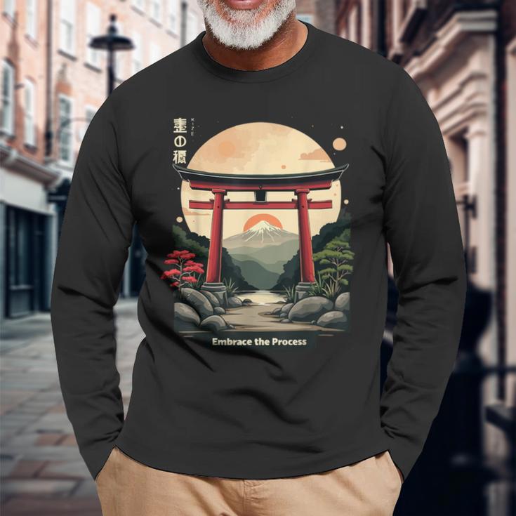 Kaizen Ist Ein Japanischer Begriff Der Continuous Langarmshirts Geschenke für alte Männer