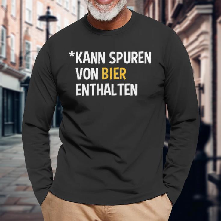 Kann Spurenon Bier Enthalten Langarmshirts Geschenke für alte Männer