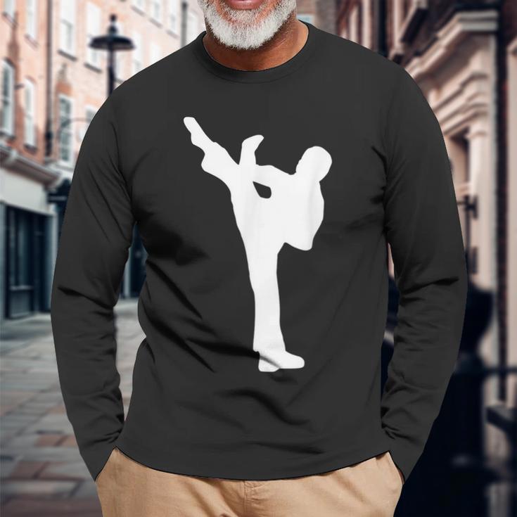 Kickboxing S Langarmshirts Geschenke für alte Männer