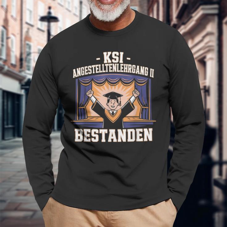 Ksi Angestelltenlehrgang 2 Ii Bestandenerwaltungslehrgang Langarmshirts Geschenke für alte Männer