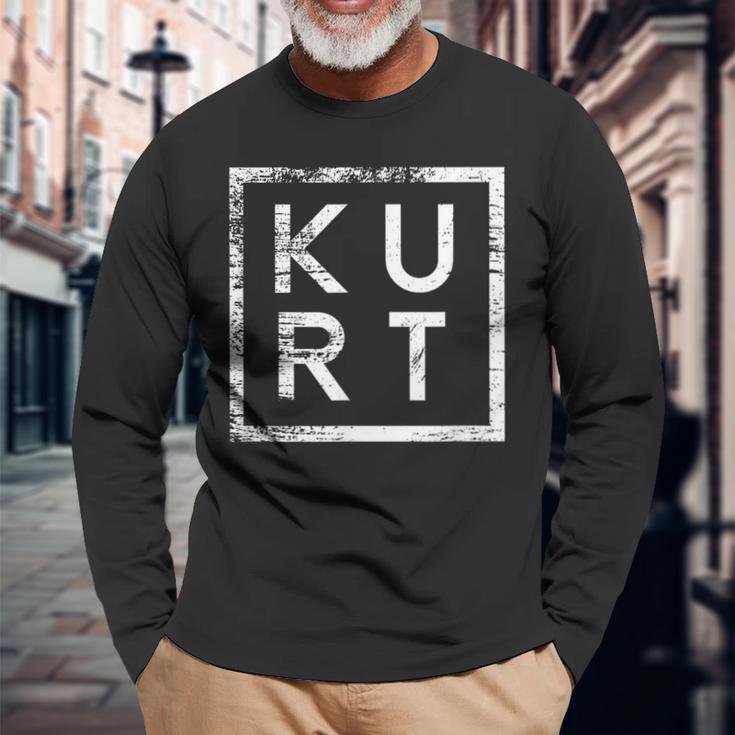 Kurt Minimalism Langarmshirts Geschenke für alte Männer