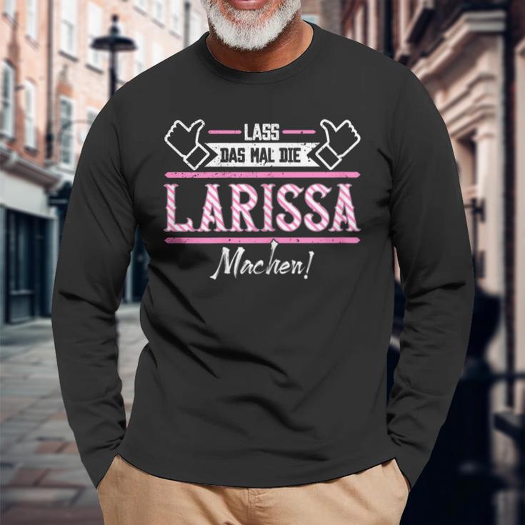 Larissa Lass Das Die Larissa Machen Let Das The S Langarmshirts Geschenke für alte Männer