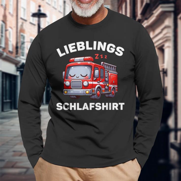 Lieblings Schlaf Pyjamas Children's Fire Brigade Langarmshirts Geschenke für alte Männer