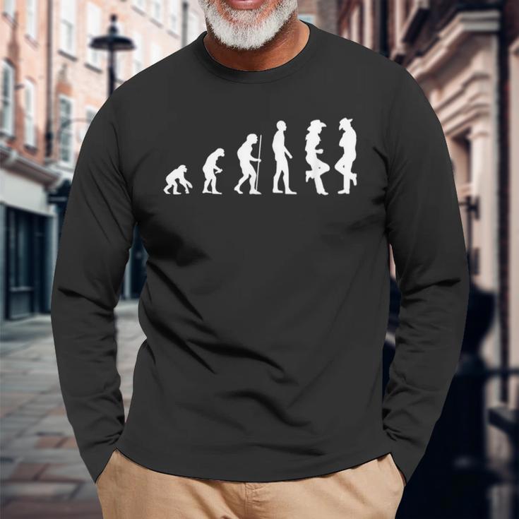 Line Dance Evolution Langarmshirts Geschenke für alte Männer