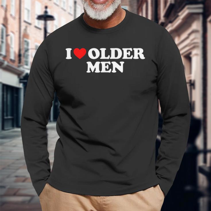 I Love Older Langarmshirts Geschenke für alte Männer