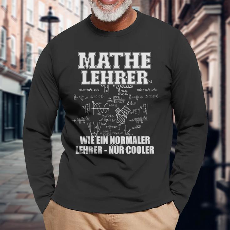 Mathelehrer S Langarmshirts Geschenke für alte Männer