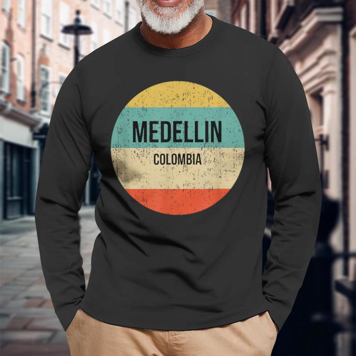 Medellin Colombia Langarmshirts Geschenke für alte Männer