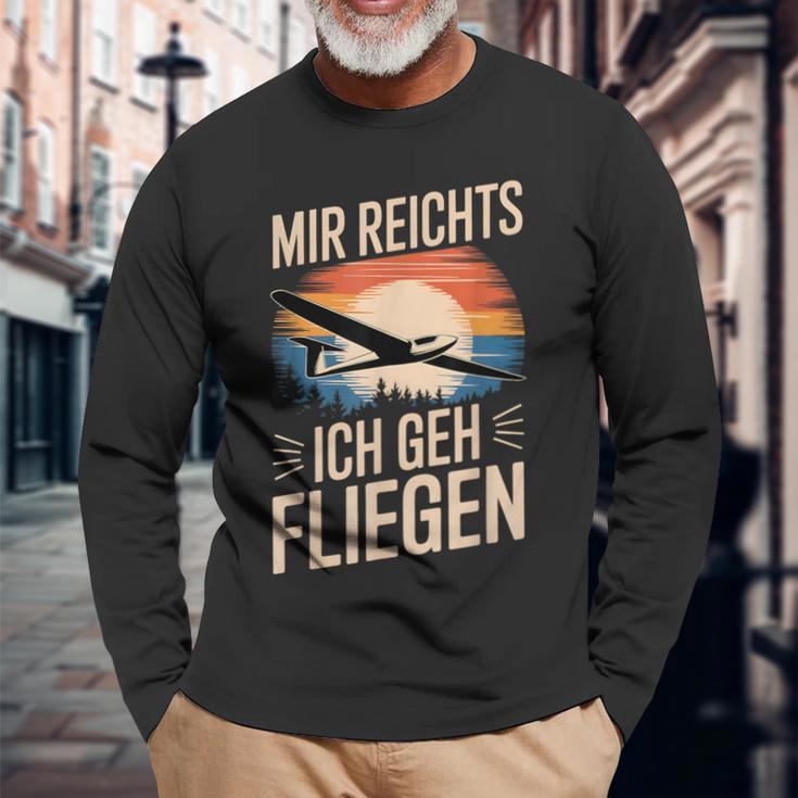 Mir Reicht Ich Geh Fliegen Langarmshirts Geschenke für alte Männer