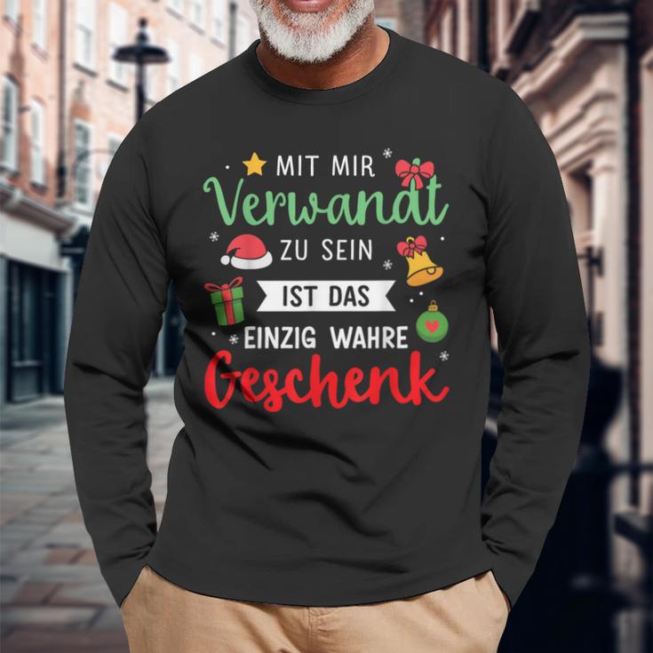 Mit Mirerwandt Einzig Wahre Weihnachten Langarmshirts Geschenke für alte Männer