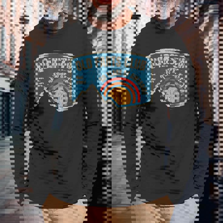 Old Farts Club 60 Cumpleaños Regalo 60 Años Impresionante Est 1961 Camiseta de manga larga Regalos para ancianos