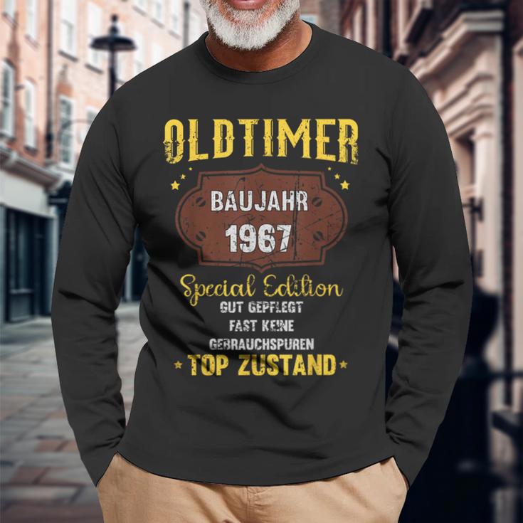 Oldtimer Baujahr 1967Intage 56Th Birthday Langarmshirts Geschenke für alte Männer