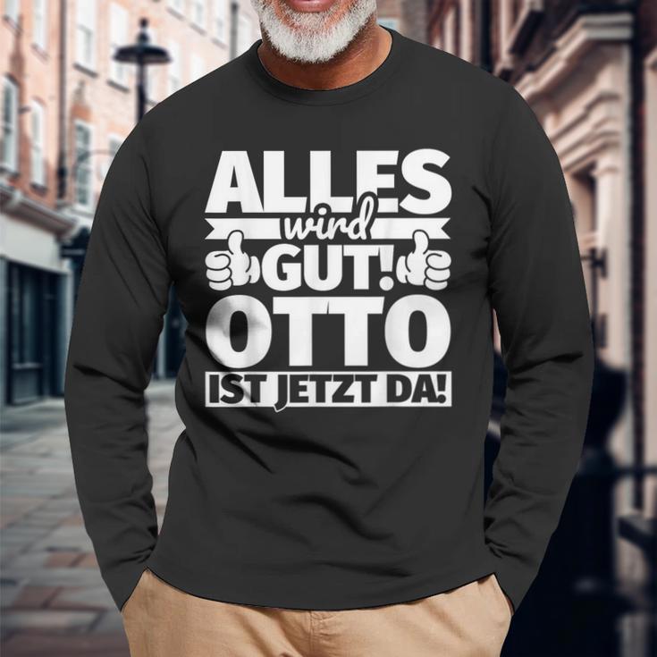 Ottoorname Lustiger Spruch Langarmshirts Geschenke für alte Männer