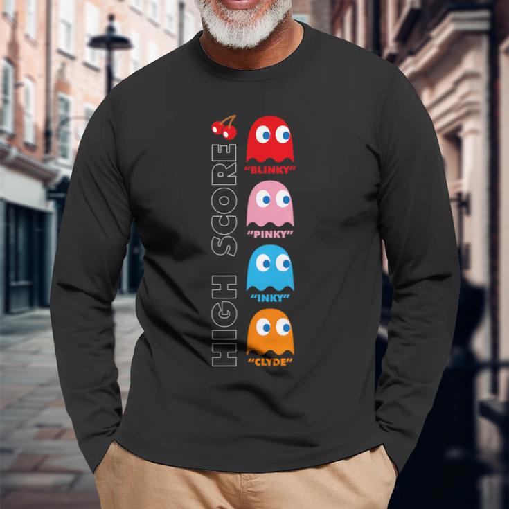 Pac-Man Langarmshirts Geschenke für alte Männer