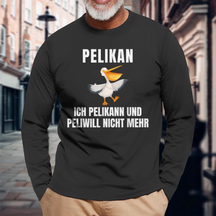 Pelikann Und Peliwill Nicht Mehr Langarmshirts Geschenke für alte Männer