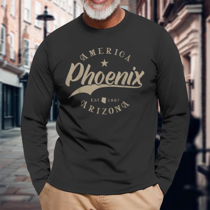 Phoenix Az Arizona Langarmshirts Geschenke für alte Männer