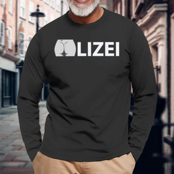 Pozilei Police Langarmshirts Geschenke für alte Männer