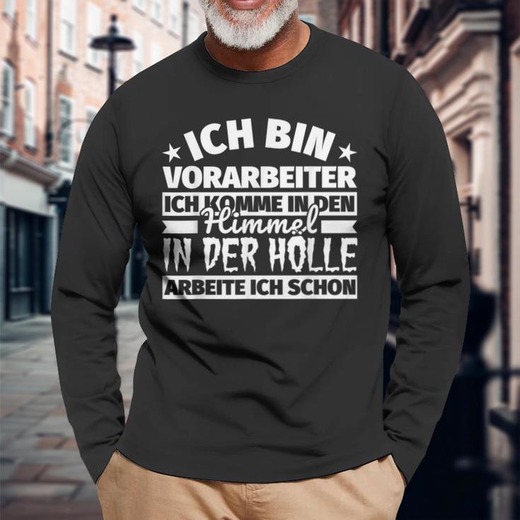 Preworker Heaven Helle Langarmshirts Geschenke für alte Männer