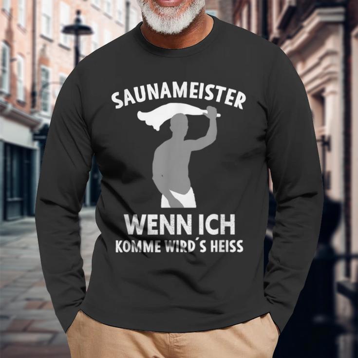 Sauna Master Langarmshirts Geschenke für alte Männer