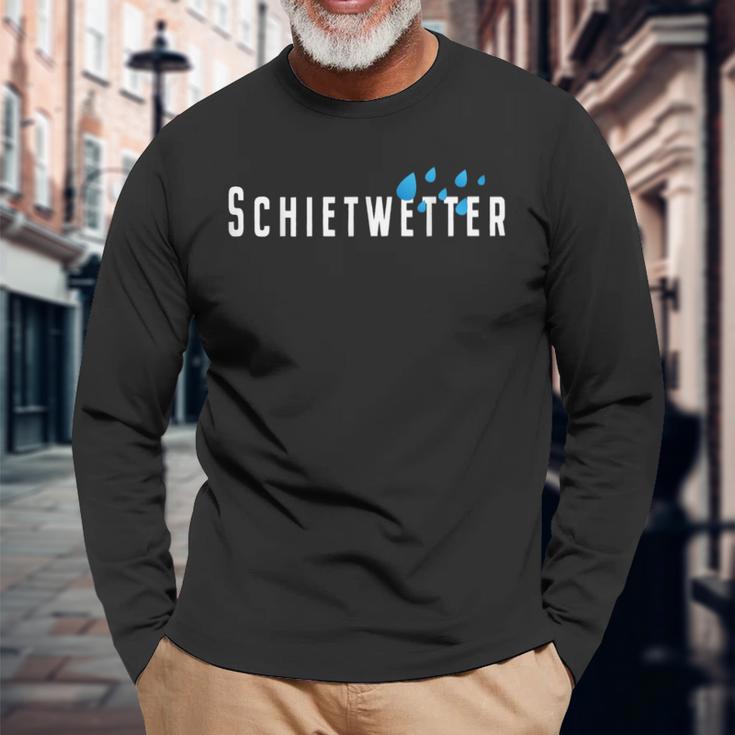 Schietwetter Für Kaltte Tage Cuddling Outdoor Sports Rain Langarmshirts Geschenke für alte Männer