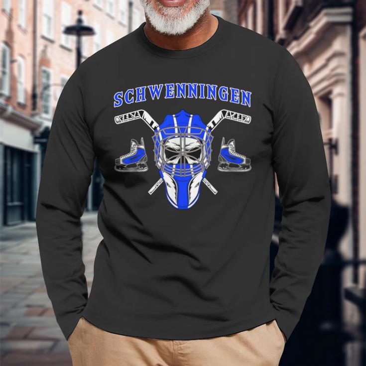 Schwenningen Ice Hockey Langarmshirts Geschenke für alte Männer