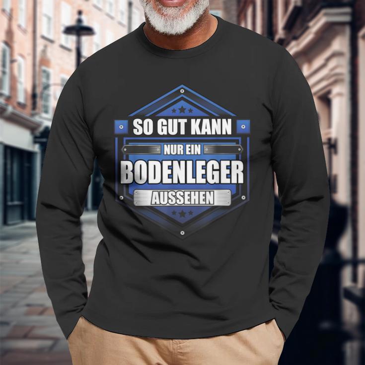 Slogan Floor Layer Langarmshirts Geschenke für alte Männer