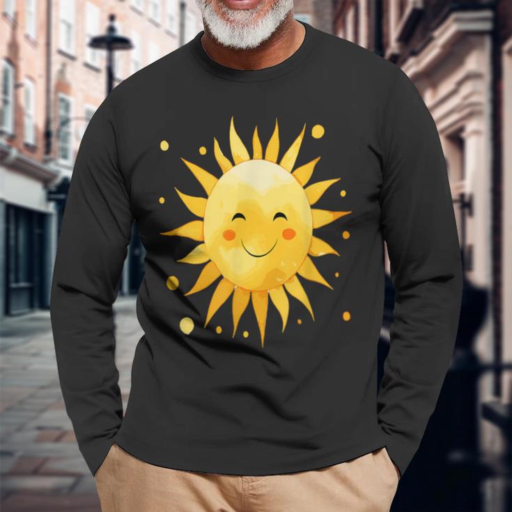 Sonne Sonnenschein Sommer Sonnenanbeter Langarmshirts Geschenke für alte Männer