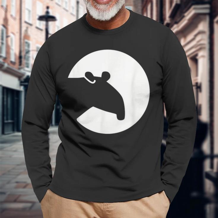 Tapir Langarmshirts Geschenke für alte Männer