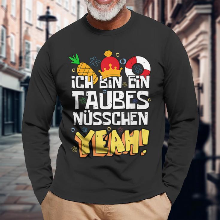 Taubes Nüsschen Lyrics Saying For Deaf Nuts Song Fans Langarmshirts Geschenke für alte Männer