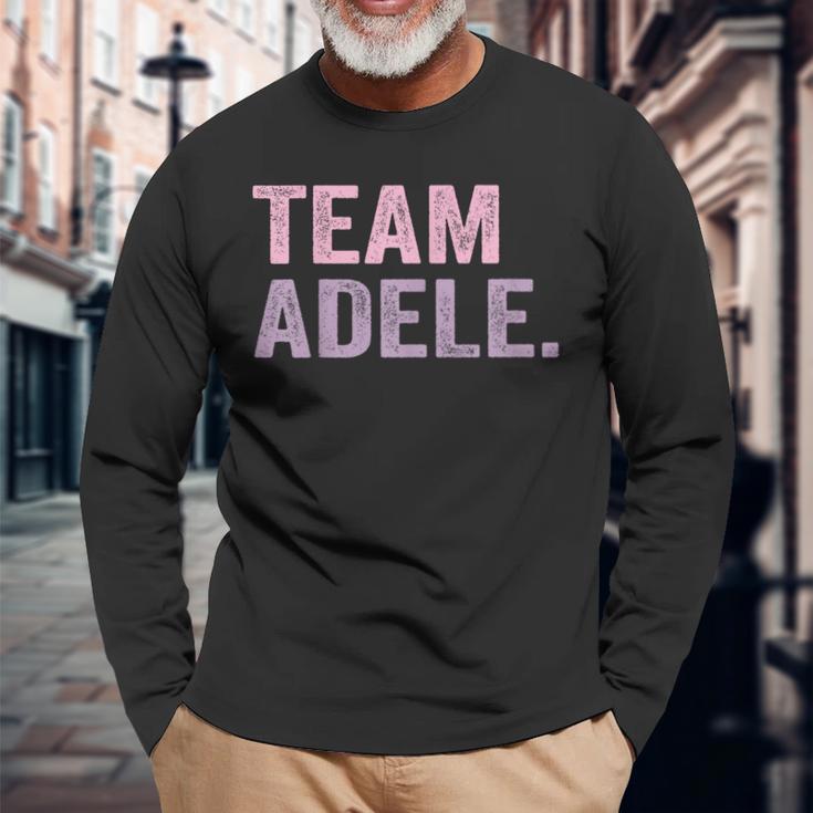 Team Adele Personalised Team Adele Langarmshirts Geschenke für alte Männer