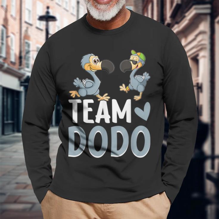 Team Dodo I Dodo Bird Langarmshirts Geschenke für alte Männer