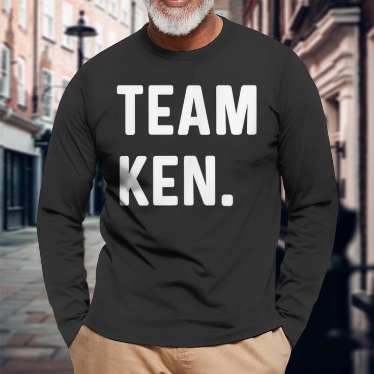 Team Ken Langarmshirts Geschenke für alte Männer