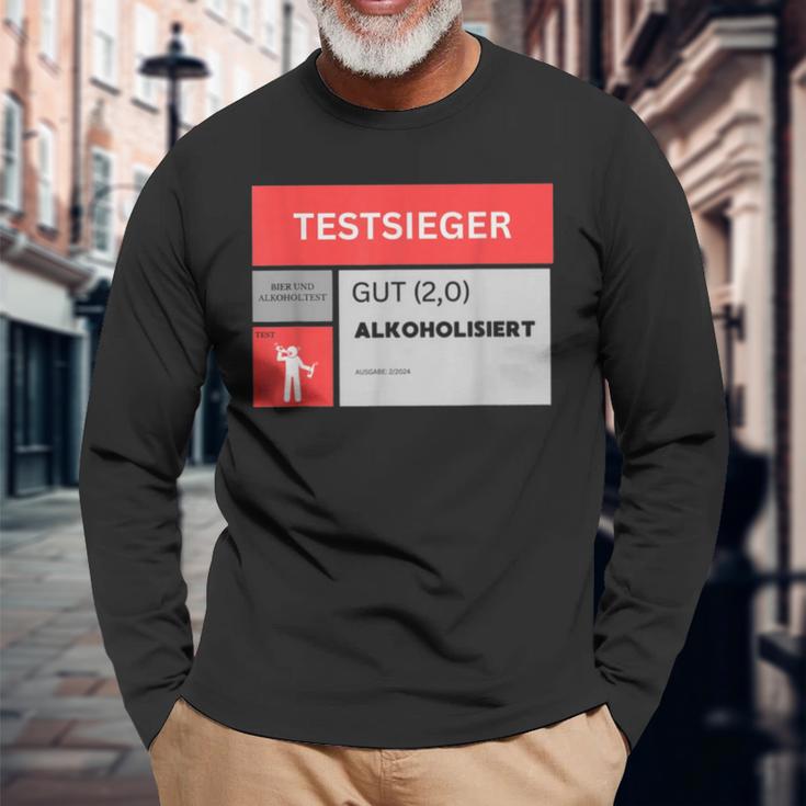 Test Winner Gut Alcoholisiert Langarmshirts Geschenke für alte Männer