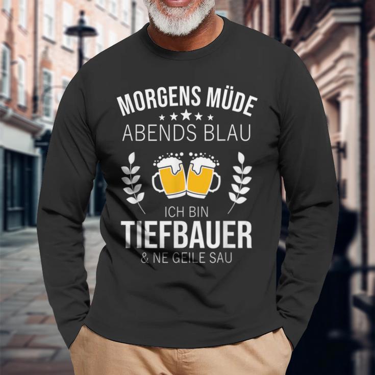 Tiefbauer Langarmshirts Geschenke für alte Männer