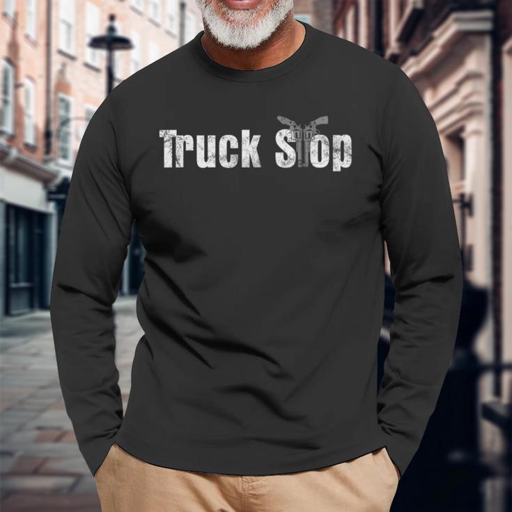 Truck Stopintage Retro S Langarmshirts Geschenke für alte Männer