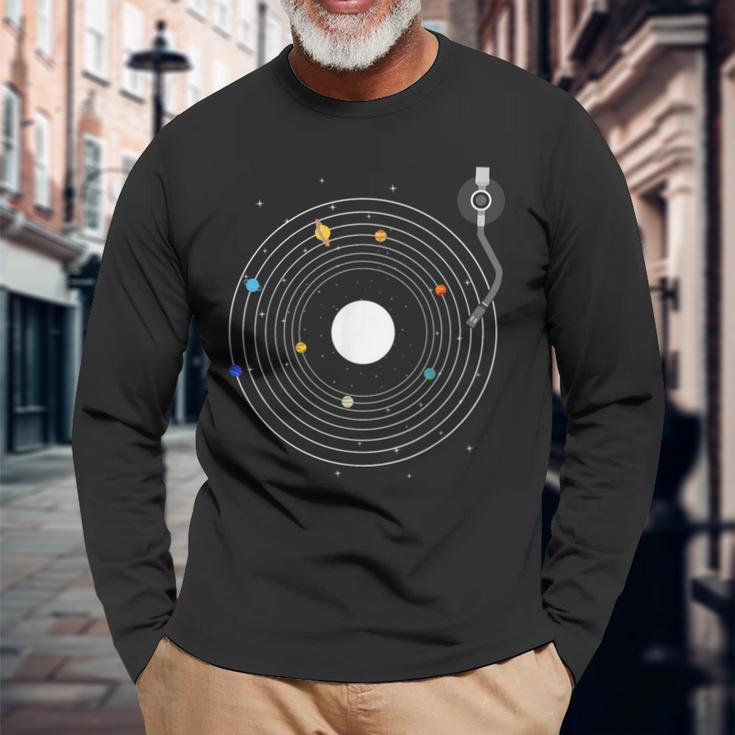 Universeinyl Galaxy Langarmshirts Geschenke für alte Männer