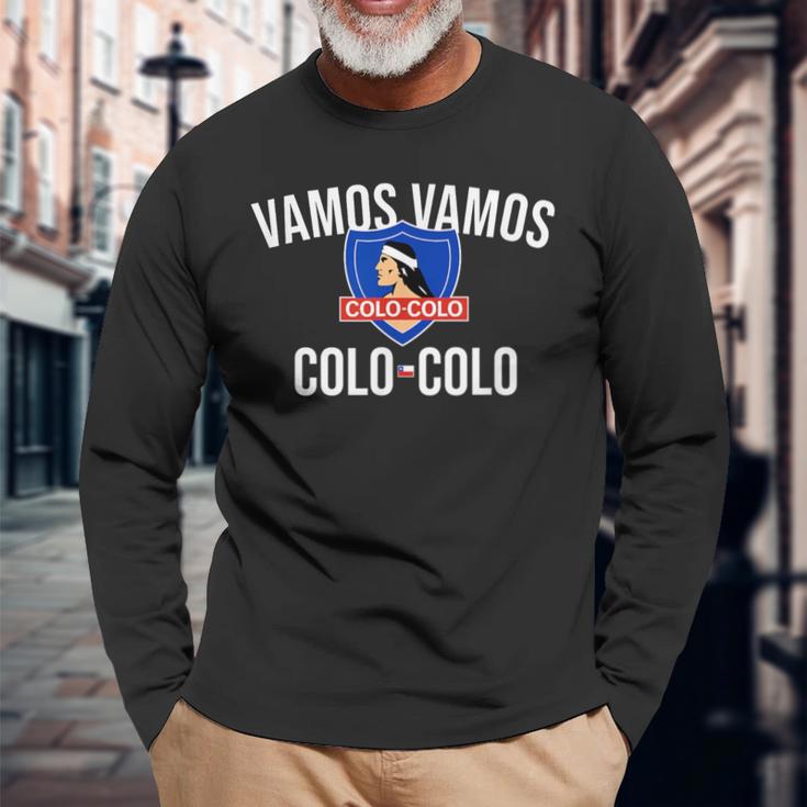 Vamosamos Colo-Colo Langarmshirts Geschenke für alte Männer