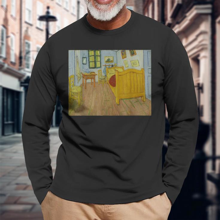 Vincentan Gogh Bedroom In Arles Langarmshirts Geschenke für alte Männer