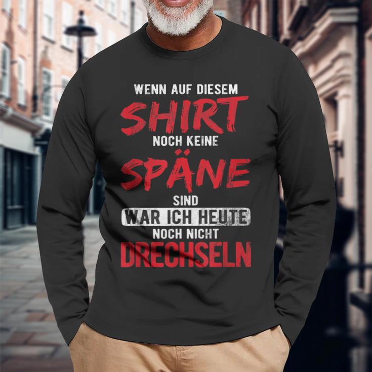 War Heute Noch Nicht Drechseln Holzwerk Drechseln Langarmshirts Geschenke für alte Männer