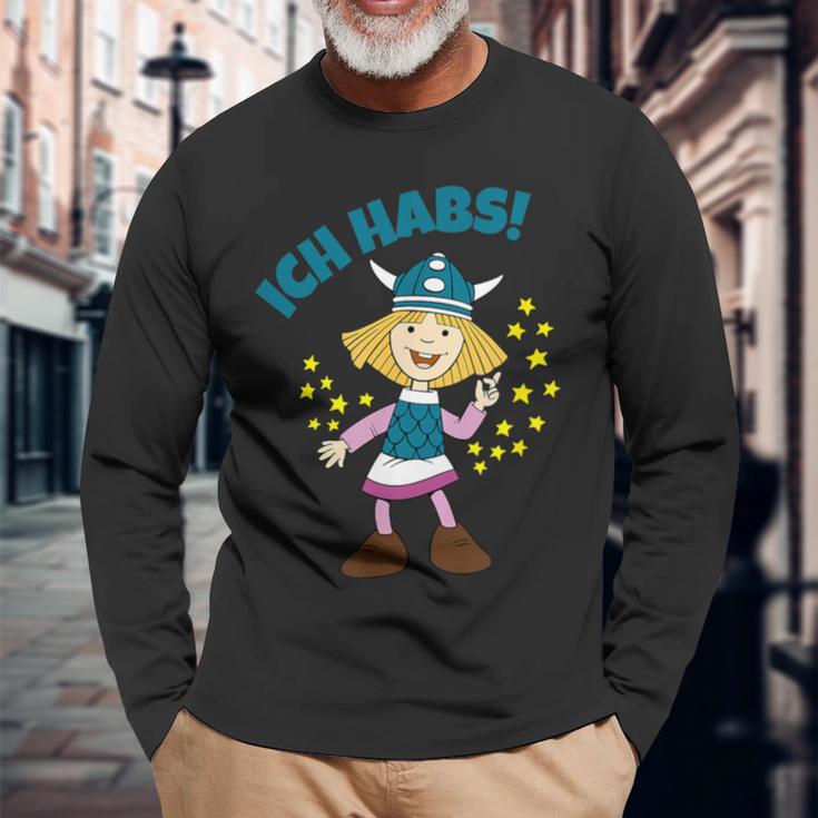 Wickie Und Die Starken Männer Ich Habs Saying Langarmshirts Geschenke für alte Männer