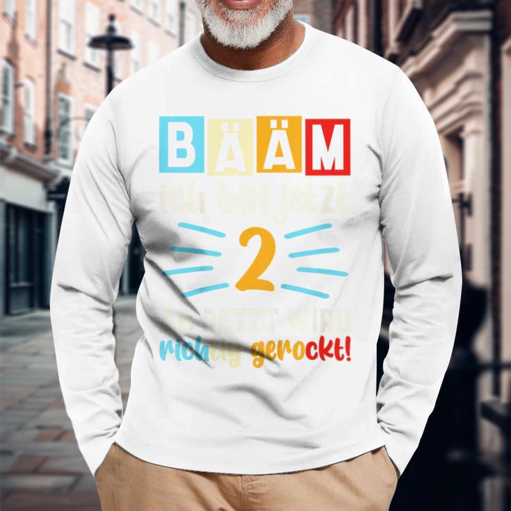 Children's Ich Bin Jetzt 2 Birthday Langarmshirts Geschenke für alte Männer