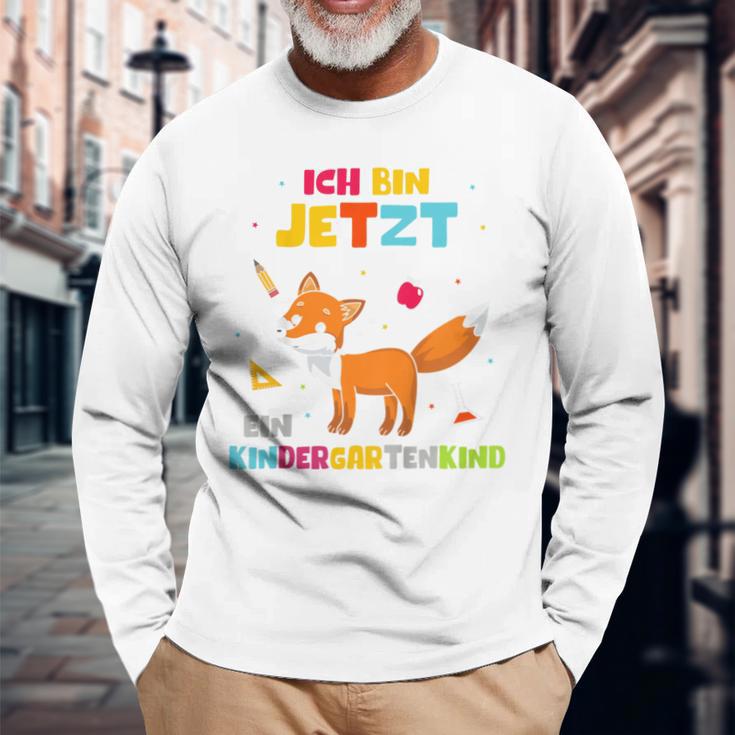 Children's Ich Bin Jetzt Ein Kindergarten Ich Langarmshirts Geschenke für alte Männer