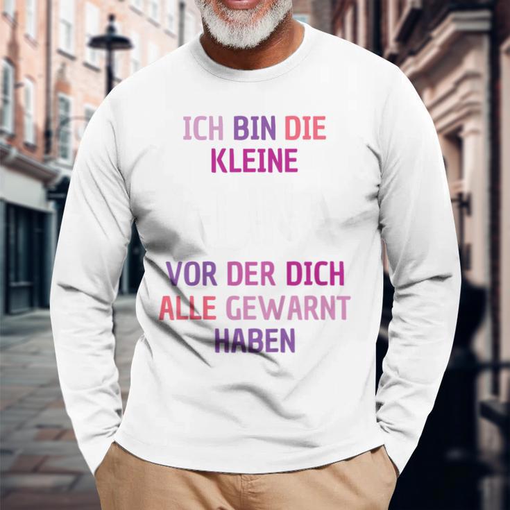 Children's Name Alina Ich Bin Die Kleine Alina 80 Langarmshirts Geschenke für alte Männer