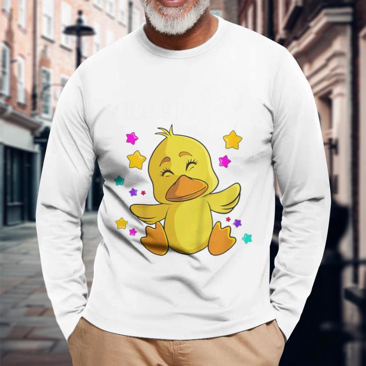 Kinder Ich Bin Schon 2 Jahre Alt Eine Süße Ente 2Nd Birthday Langarmshirts Geschenke für alte Männer