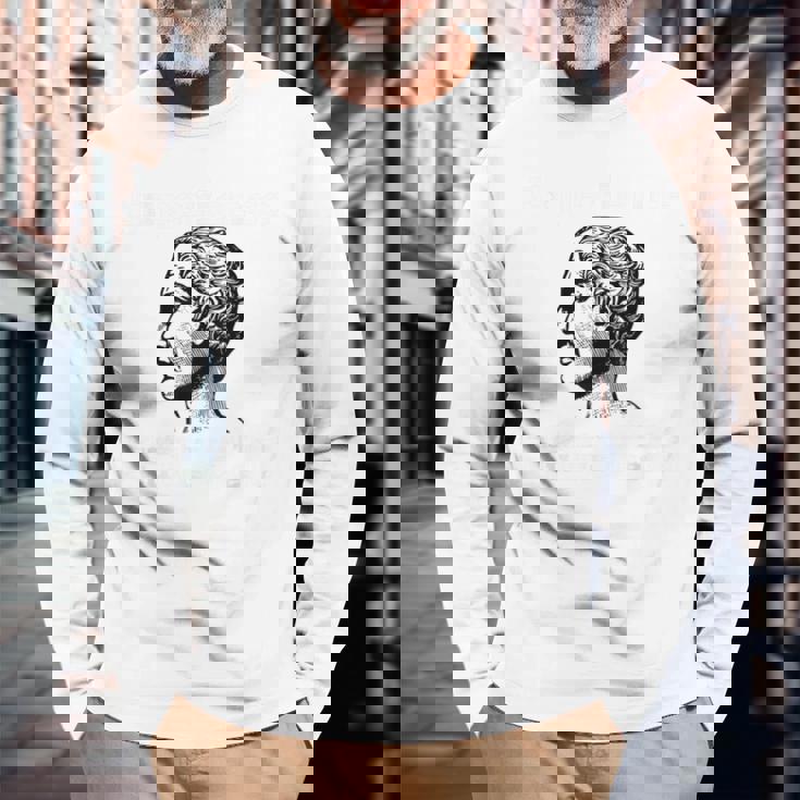 La Experiencia Es El Maestro De Todas Las Cosas Julius Caesar Camisa Camiseta de manga larga Regalos para ancianos
