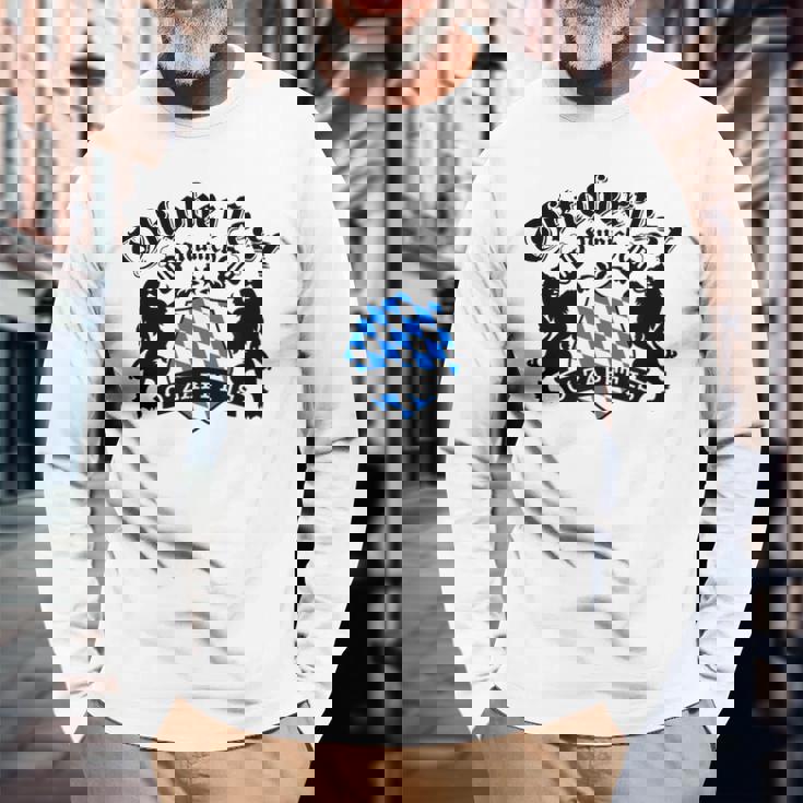 Maglia Oktoberfest Monaco Oktoberfest 2018 O' Zapft Is Maglietta a maniche lunghe Regalos para ancianos