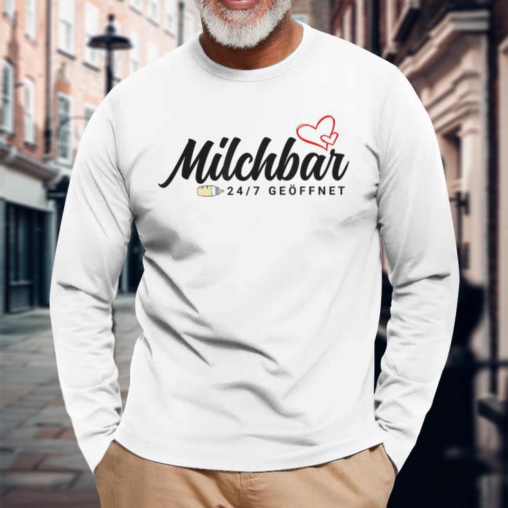 Milchbar 247 Open Baby Toddler Langarmshirts Geschenke für alte Männer