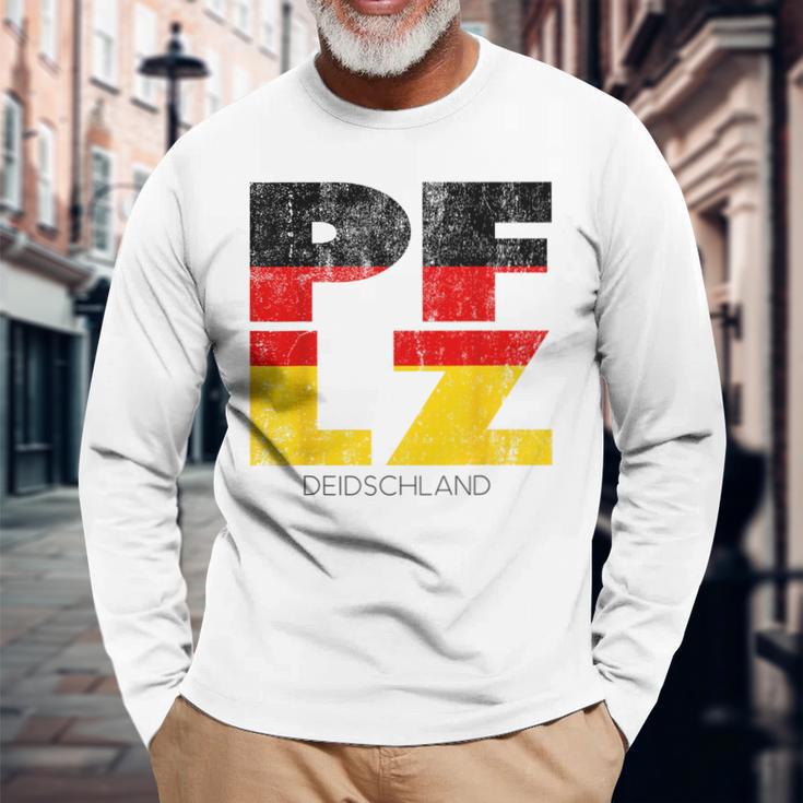 Pfalz Germany Pfälzer Pfälzisch Langarmshirts Geschenke für alte Männer