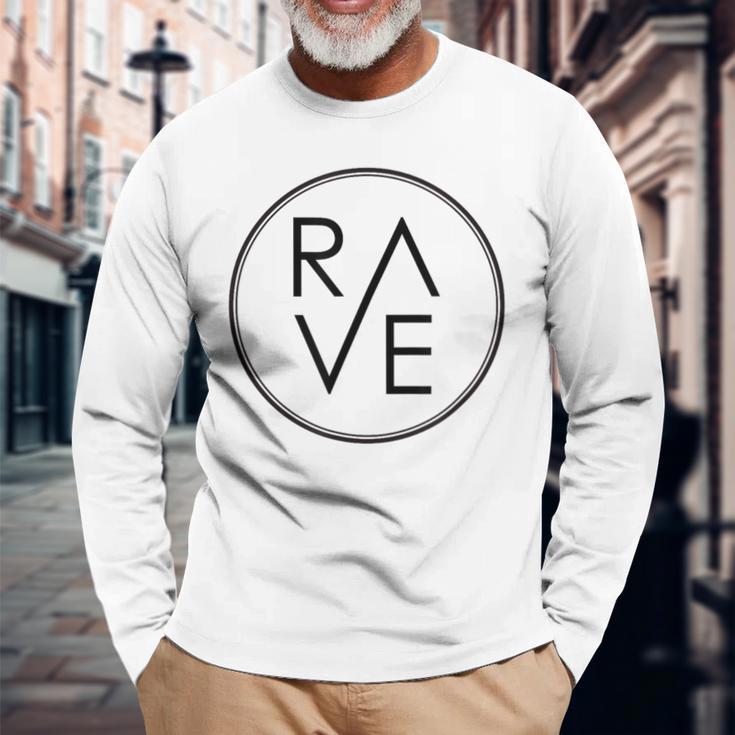 Rave Techno Electro Langarmshirts Geschenke für alte Männer