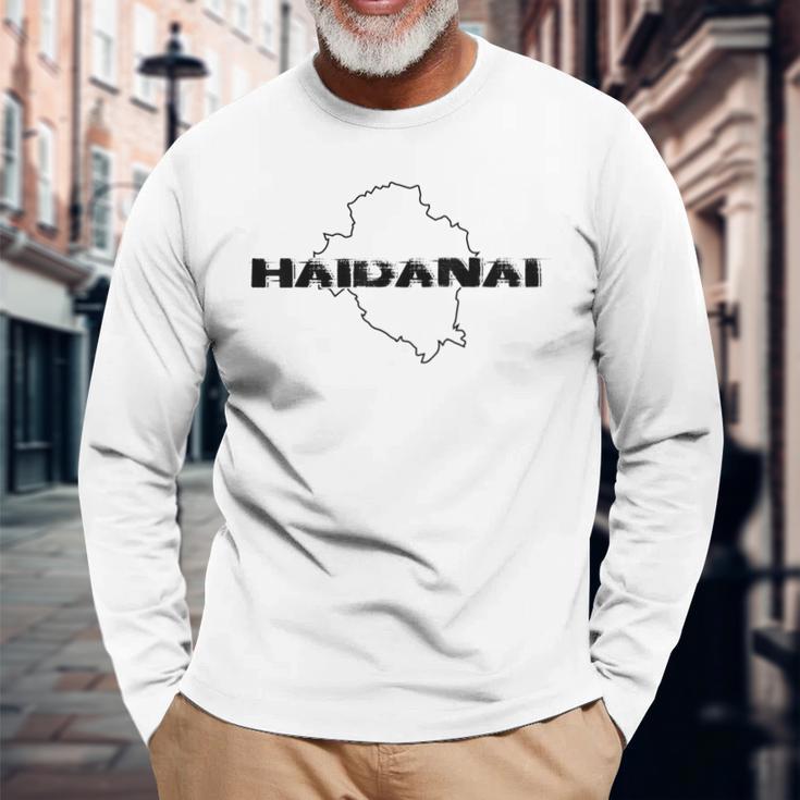 Swabian Haidanai Swabian Terms Schwabe Schwabe Langarmshirts Geschenke für alte Männer